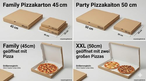 Family Pizzakarton 45 cm